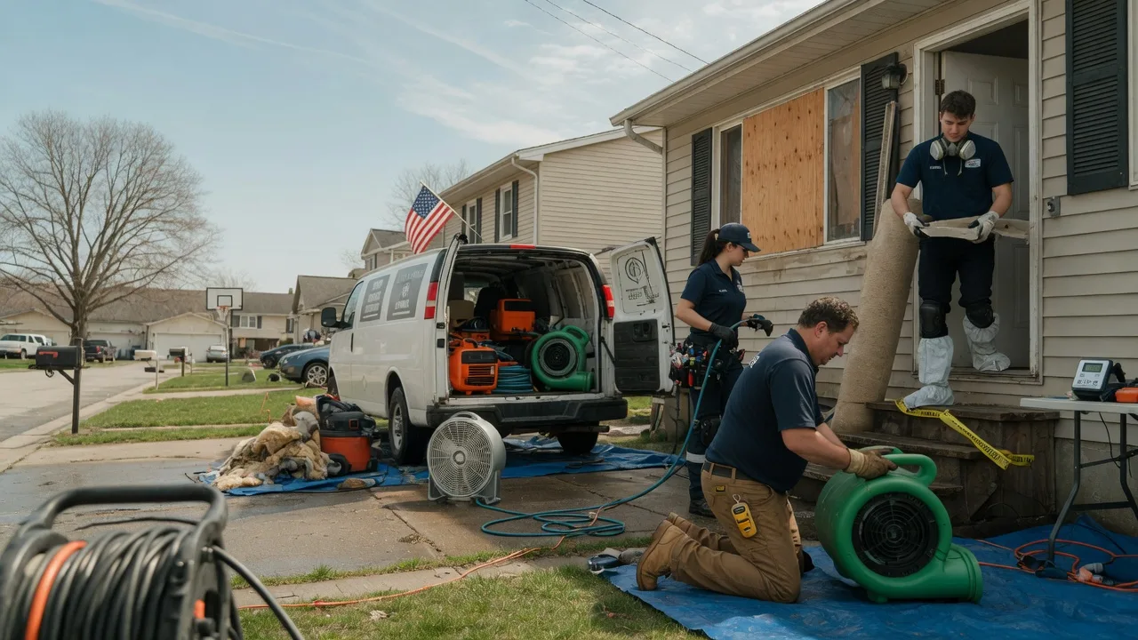 Water Damage Restoration in Bordentown, NJ near me